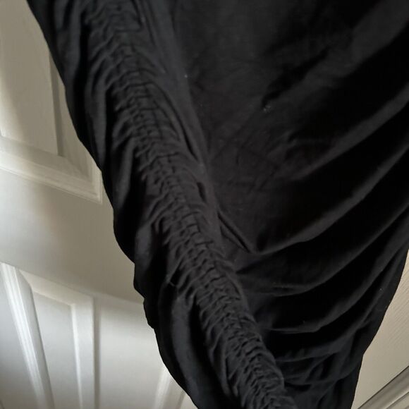 Hatch Skirt Milo Black Stretch Comfort Maternity Jersey Soft Bodycon Midi Size 2 - Picture 4 of 9